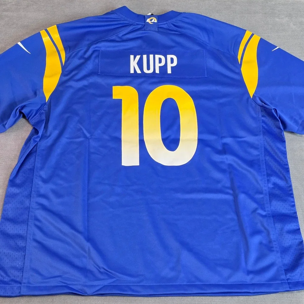 Nike Cooper Kupp Los Angeles Rams Jersey Mens 3XL Blue NFL Game Day Fan Gear